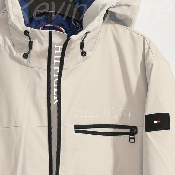 Gray - Tommy Hilfiger Men's Performance Jacket - Picture 2 of 7